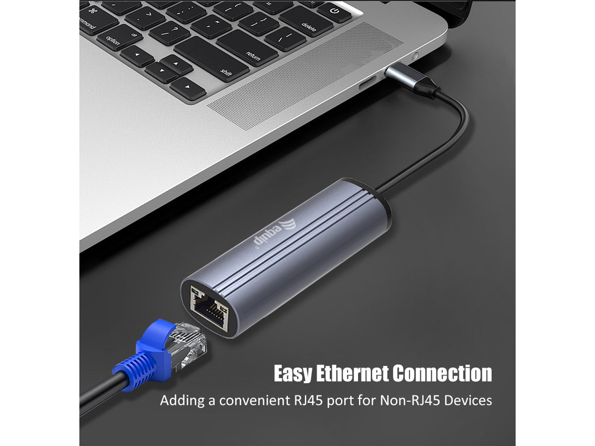 Equip Dock  1-1 USB-C->GbE,100W USB-C                  0.15m