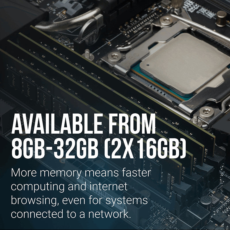 Computer memory PNY MD8GSD43200-SI RAM module 8GB DDR4 3200MHZ 25600