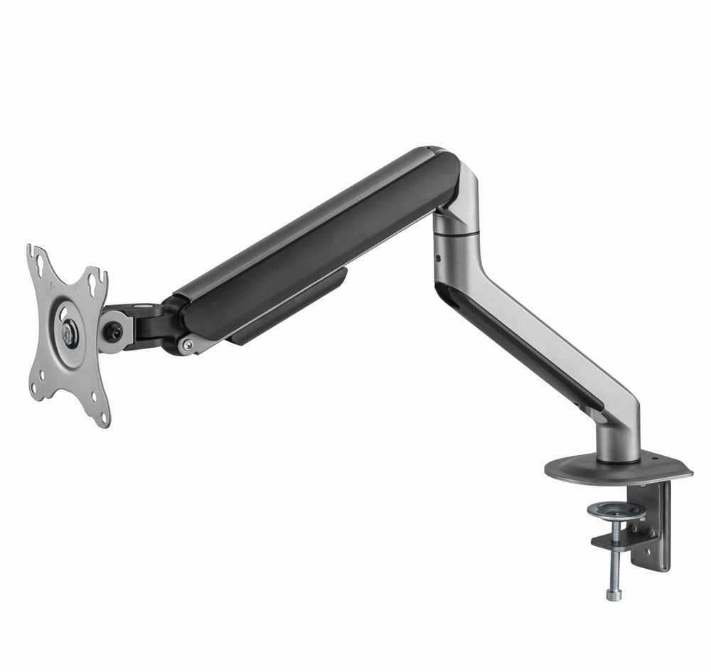 Gembird MA-DA1-05 Desk mounted adjustable monitor arm, 17”–32”, up to 9 kg, space grey