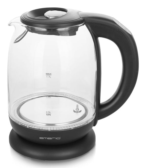 Emerio Wasserkocher, 1.7L, kabellos, Farbwechsel