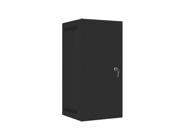 LANBERG 10" Wall-Mounted Rack Cabinet 12U (280x310, Black)
