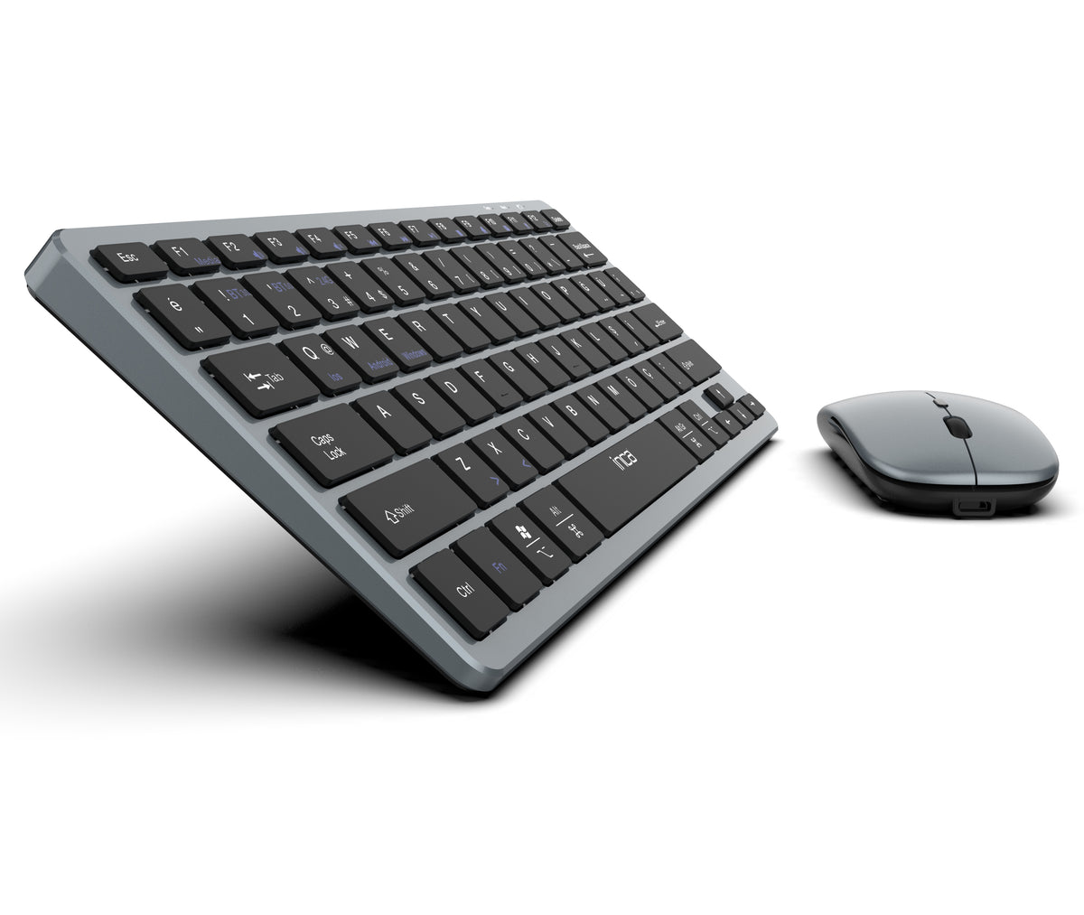 INCA Keyboard+Mouse IBK-572BT BT 3.0/5.0 Smart DE-Layout Black