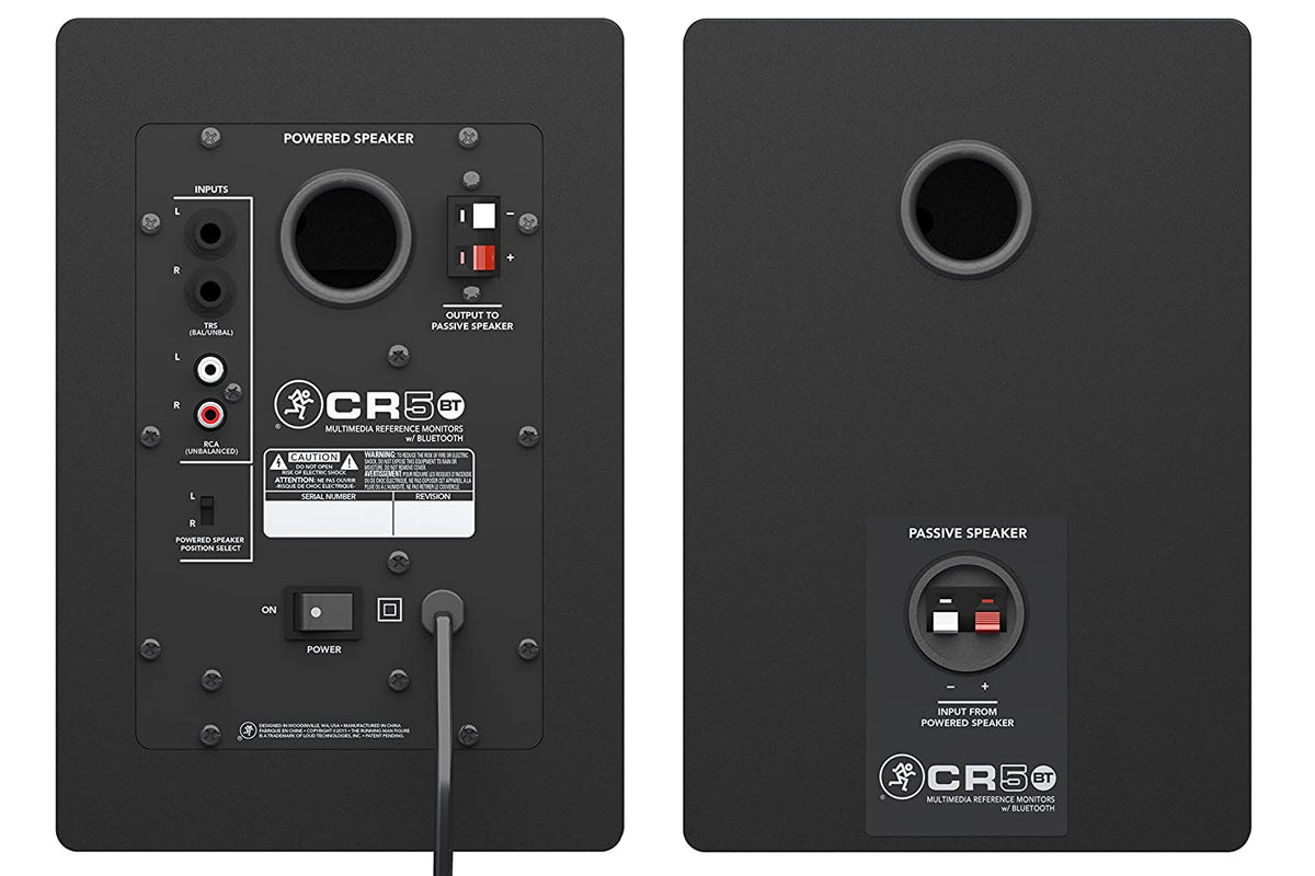 Mackie CR5 BT - active monitors with Bluetooth