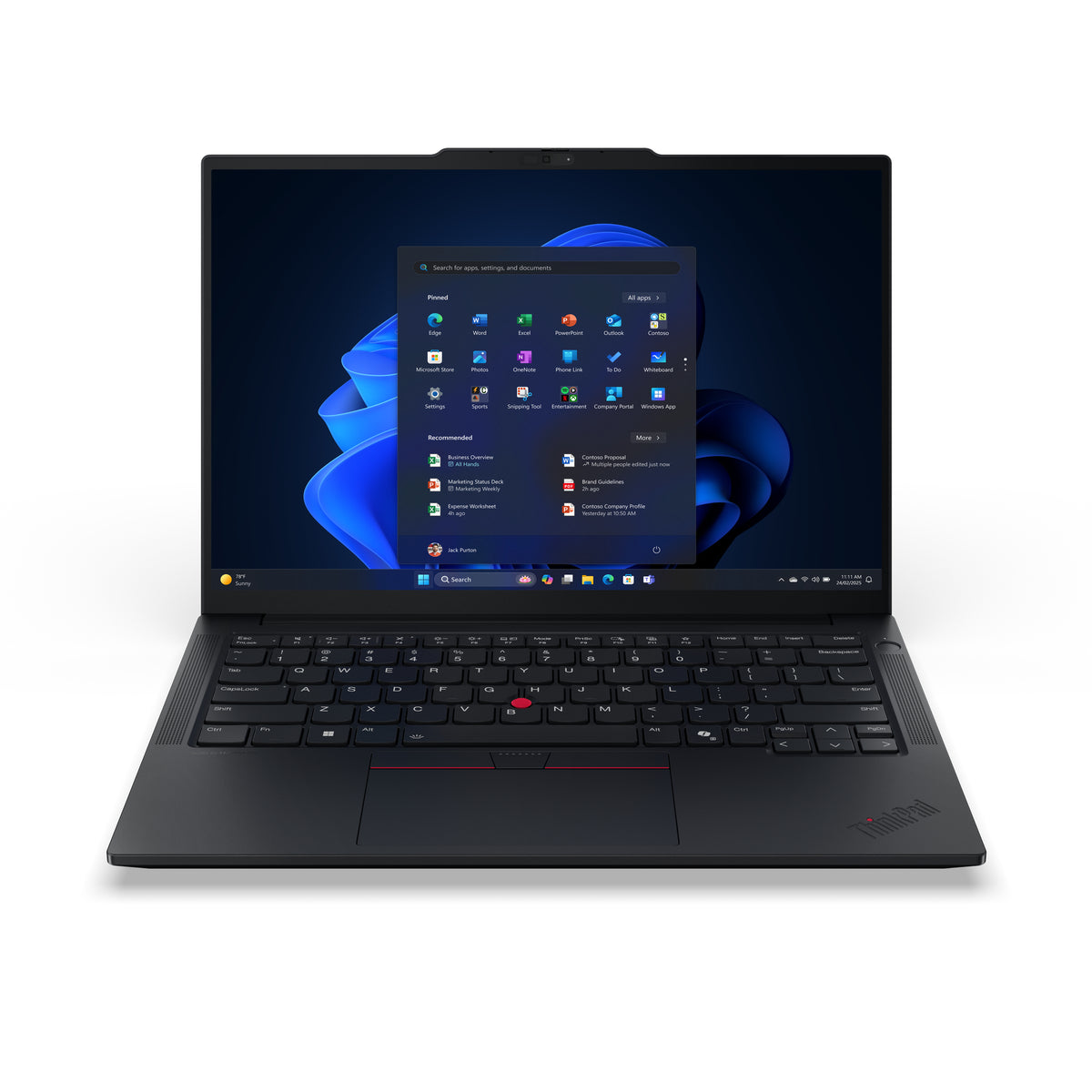 Lenovo ThinkPad E14 Gen 7 (Intel) Copilot+ PC — Intel Core Ultra 7 258V, 14" WUXGA, 32GB RAM, 1TB SSD, Windows 11 Pro, Black, English