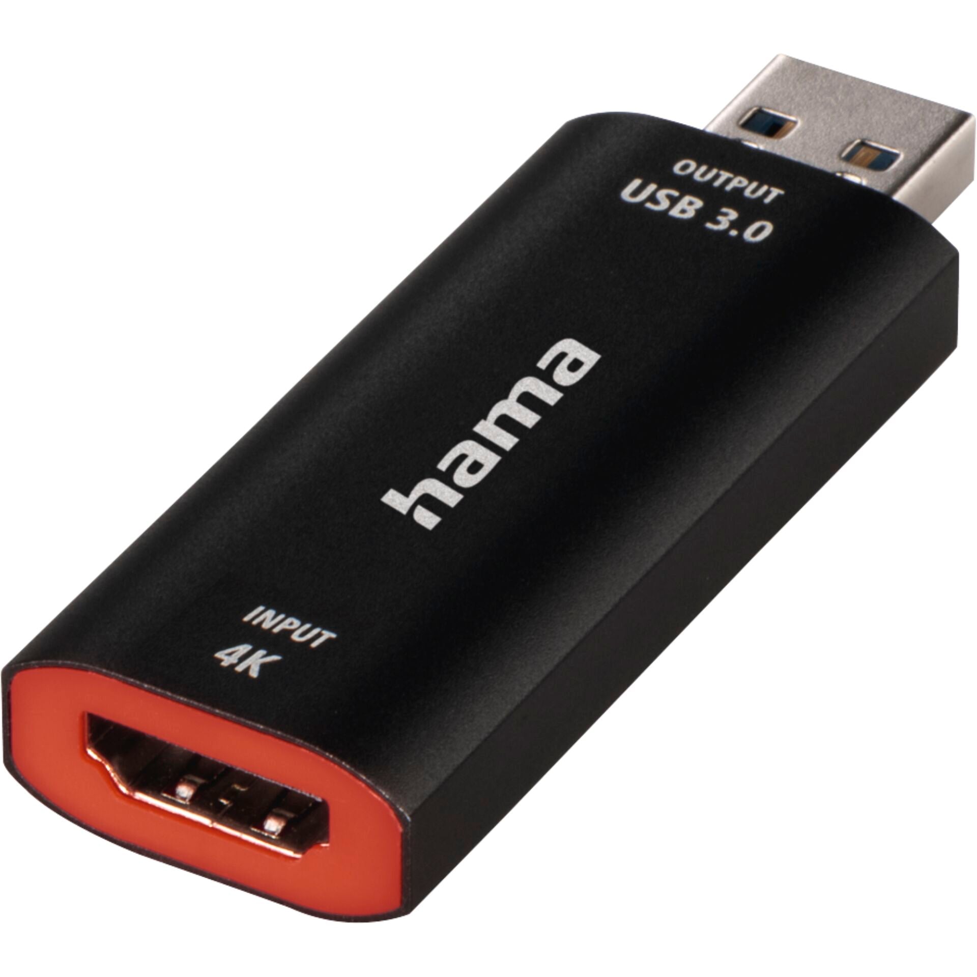 Hama Video Recording Stick with USB Plug and HDMI Socket 4K Support