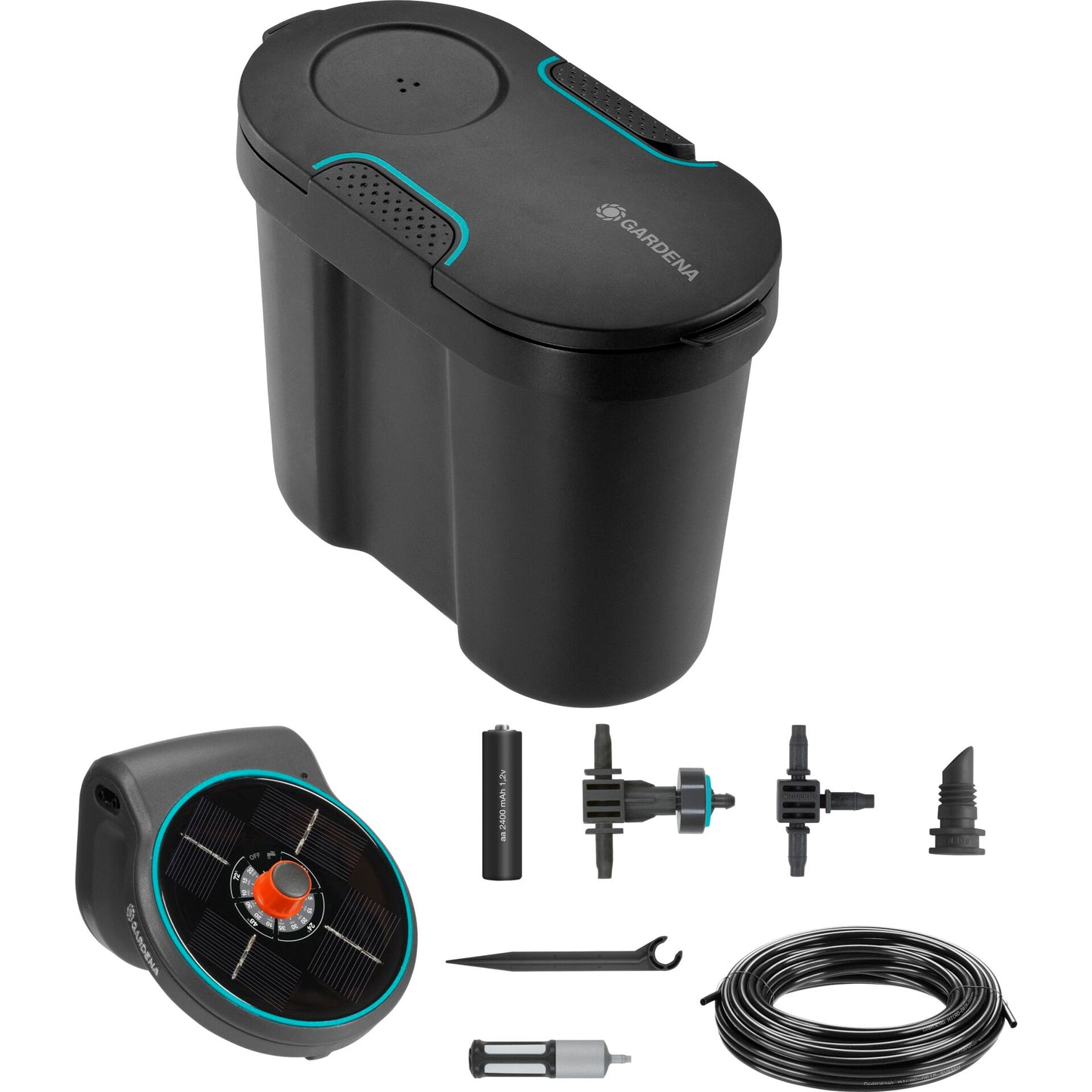 Gardena AquaBloom Set Solar-Powered Irrigation System