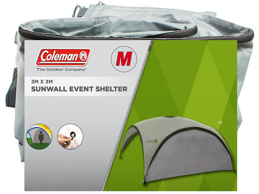 Sunwall M, Seitenwand für Event Shelter Pro M 3m (silber)