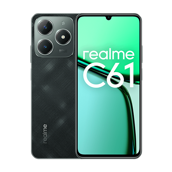 Realme C61 Dual Sim 6GB RAM 128GB - Dark Green