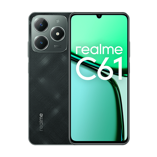 Realme C61 Dual Sim 6GB RAM 128GB - Dark Green