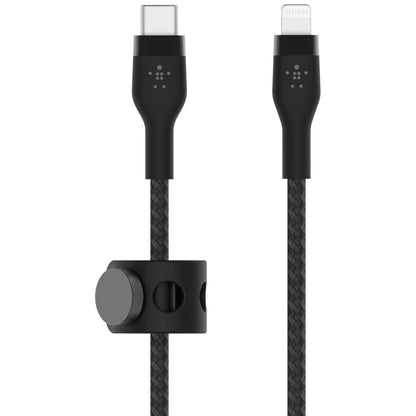 Belkin Flex Lightning/USB-C 15W 3m mfi. cert. black CAA011bt3MBK