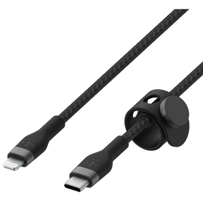 Belkin Flex Lightning/USB-C 15W 3m mfi. cert. black CAA011bt3MBK