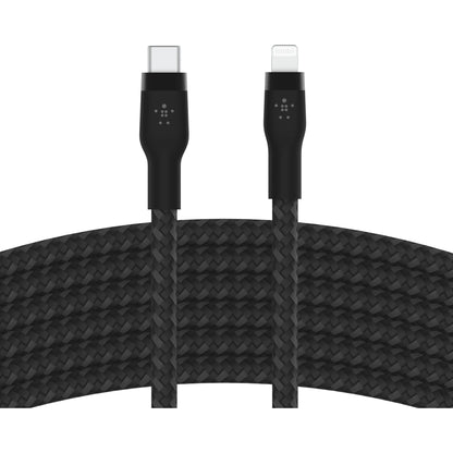 Belkin Flex Lightning/USB-C 15W 3m mfi. cert. black CAA011bt3MBK