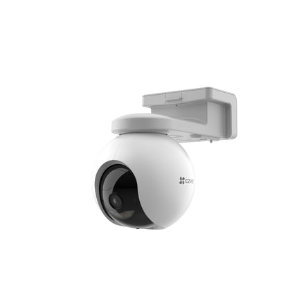 EZVIZ HB8 Σφαιρική IP Κάμερα Ασφαλείας Εξωτερικού Χώρου 2560 x 1440 pixels Τοποθέτηση σε Τοίχο με Ηλιακό Πάνελ