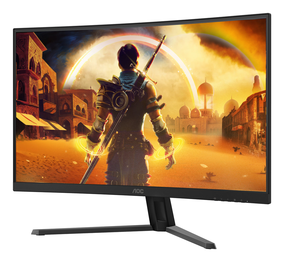 AOC G4 C32G42ZE 31.5" Full HD LED Monitor — Black/Red