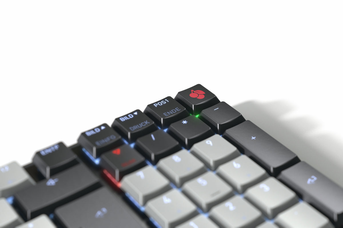 CHERRY TAS KW 550 MX LP TKL Layout DE Schwarz