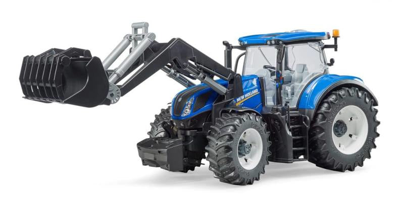 BRUDER New Holland T7.315 (Μπλε/Γκρι, με Frontloader)