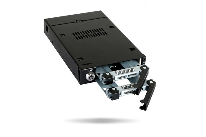 Backplane IcyDock 2x6,3cm SATAI-III in 1x3,5" RAID-Controlle