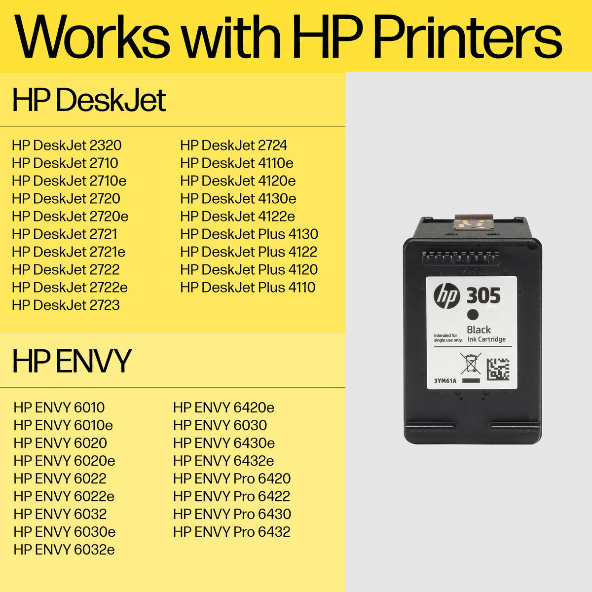 HP 305XL Original Cyan, Magenta, Yellow 1 pc(s)