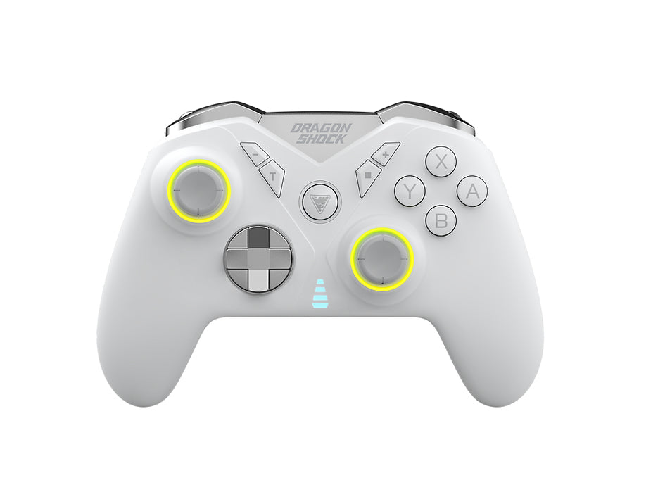 Dragonshock Nebula Pro Wireless Controller - White for Nintendo Switch
