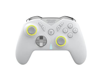 Dragonshock Nebula Pro Wireless Controller - White for Nintendo Switch