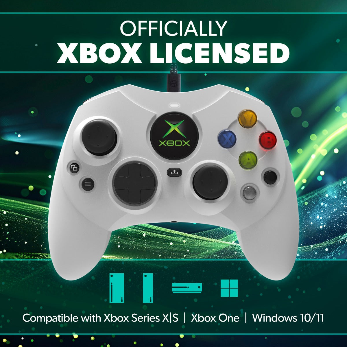 Hyperkin Controller DuchesS kabelgebunden weiß        XBOX