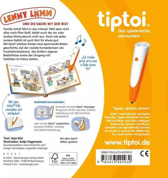 tiptoi Lenny Lamm und die Sache mit der Wut