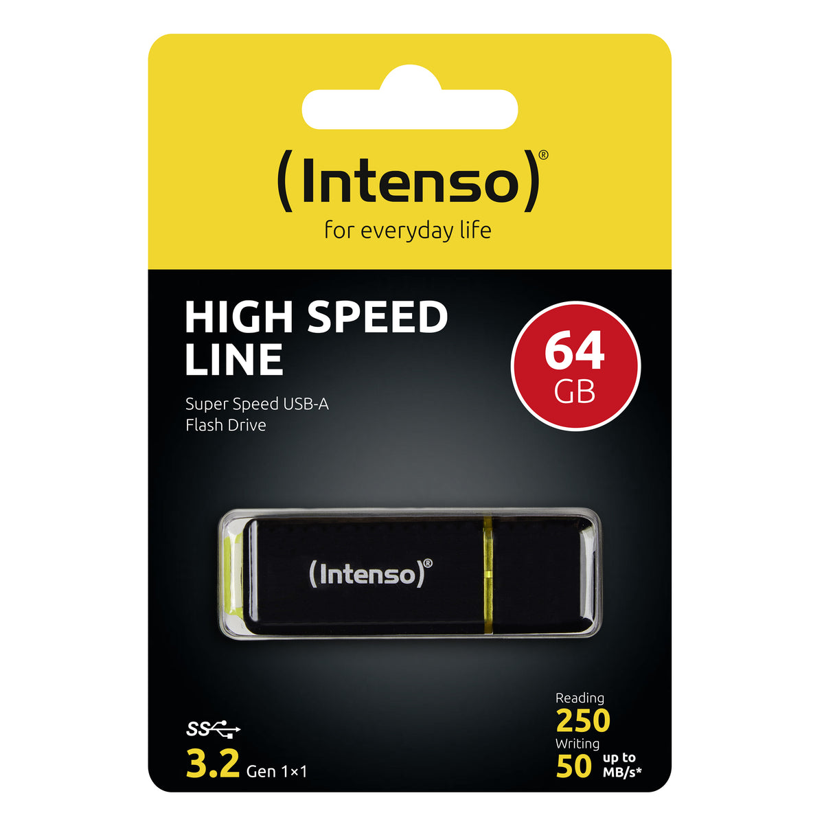 Intenso High Speed Line 64GB USB 3.1 Flash Drive