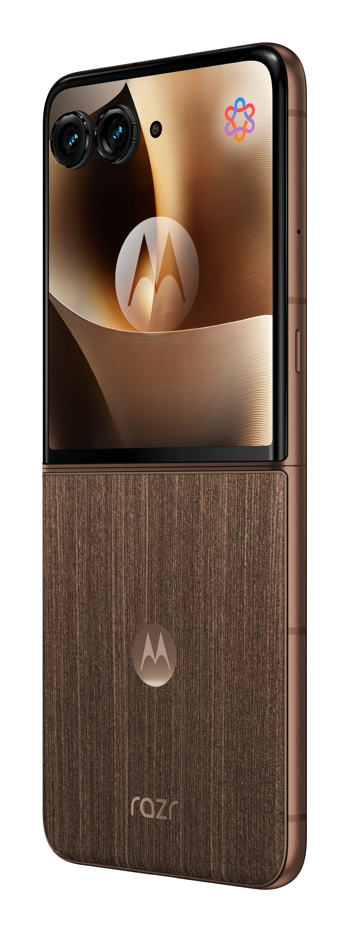 Motorola razr 70 Ultra 6.96" (17.7 cm) Dual SIM Android 16.0 5G USB Type-C 16 GB RAM 512 GB Storage 5000 mAh Wood Finish