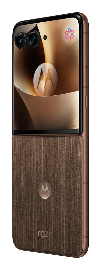 Motorola razr 70 Ultra 6.96" (17.7 cm) Dual SIM Android 16.0 5G USB Type-C 16 GB RAM 512 GB Storage 5000 mAh Wood Finish