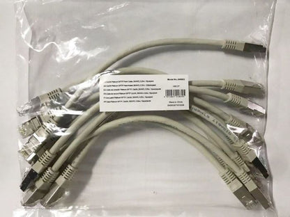 Equip Patchkabel Cat6A  10x S/FTP 2xRJ45  0.25m    grau Plat