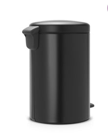Brabantia Pedal Bin NewIcon 20.0 L Black Matt