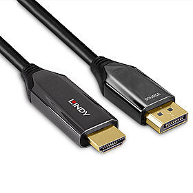 LINDY DisplayPort to HDMI 8K60 Active Adapter Cable 3m