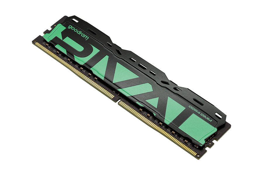 Goodram *DDR4 Rival Radiant 8GB (1* 8)/3200 CL16 Green memory module 1 x 8 GB 3200 MT/s 288-pin DIMM