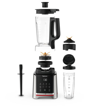 Μίξερ πάγκου Tefal BL91HD 1600 W Μαύρο, Ανοξείδωτο ατσάλι