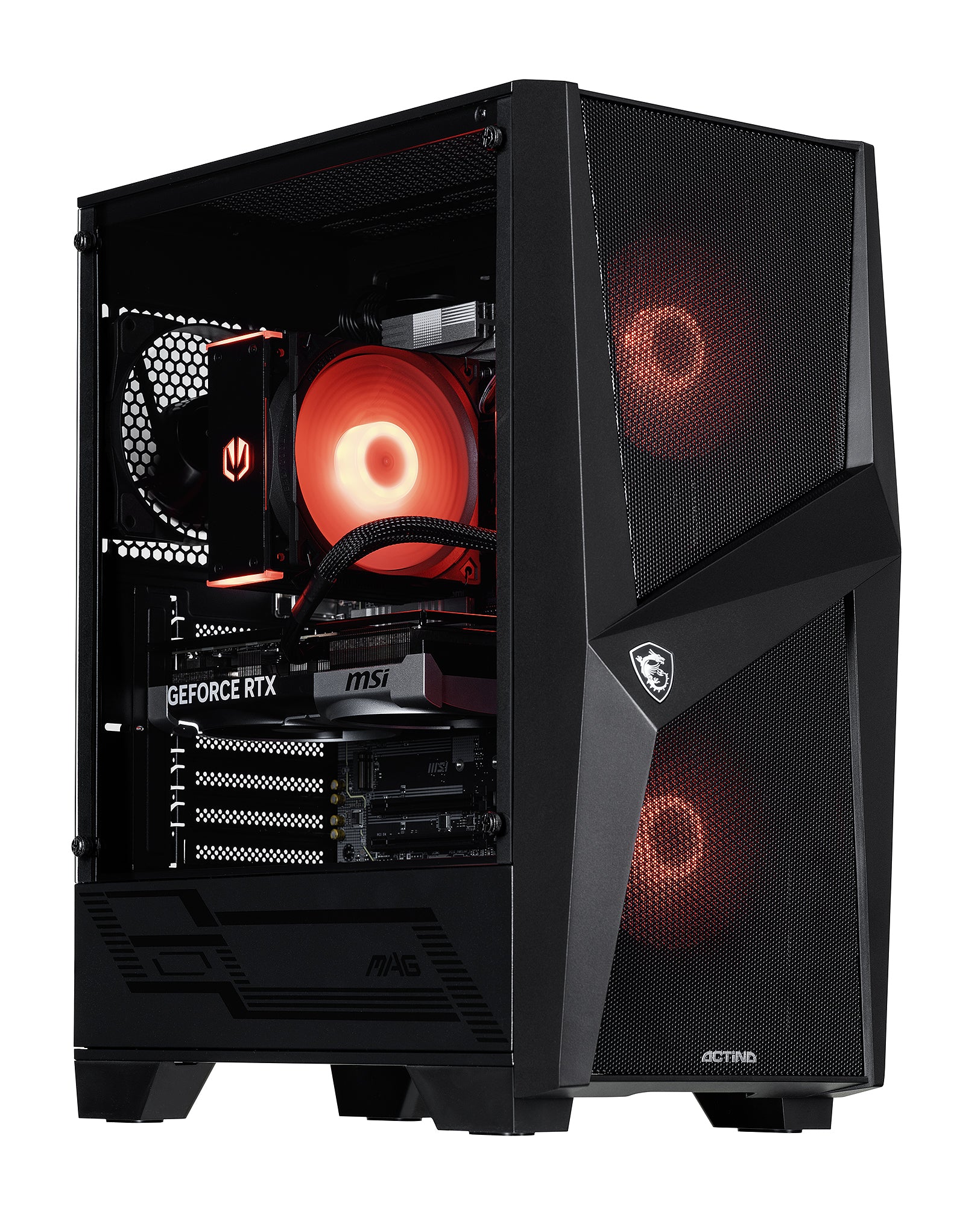 Actina 5901443421597 Υπολογιστής AMD Ryzen™ 9 7900 με 32 GB DDR5-SDRAM, 1 TB SSD και NVIDIA GeForce RTX 5070 Ti σε Μαύρο Midi Tower