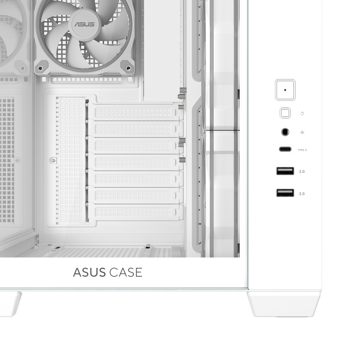Asus A32 PLUS TG ARGB WHITE Computer Case