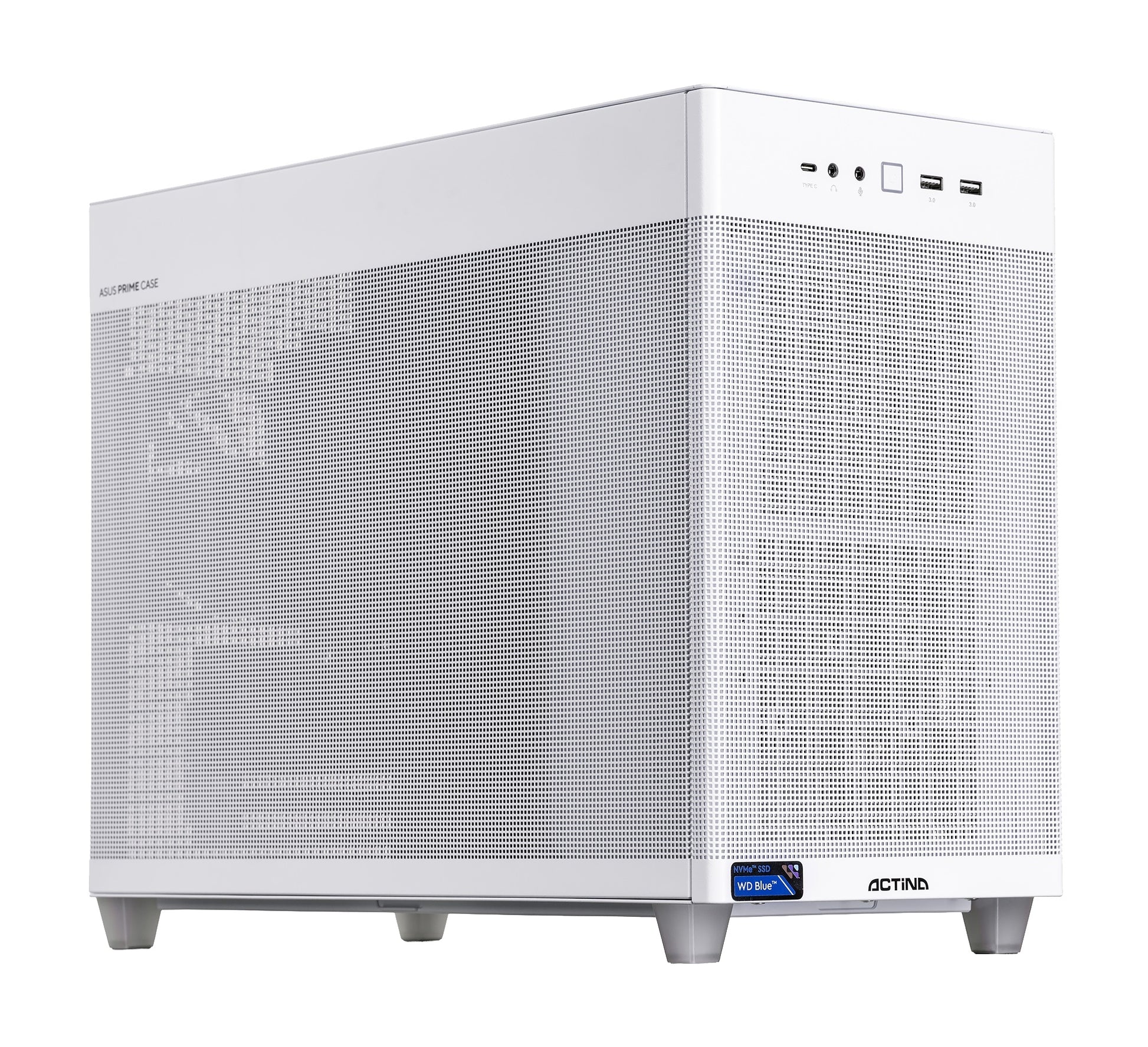Actina 5901443430599 PC AMD Ryzen™ 7 8700F 32 GB DDR5-SDRAM 1 TB SSD AMD Radeon RX 9070 XT Mini Tower White