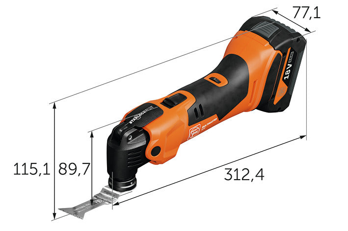 Fein AMM500 PLUS AMPShare Battery MultiMaster