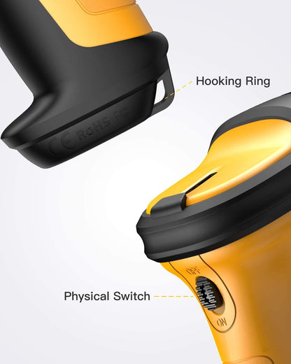 inateck Barcodescanner P6 Yellow Kit Wireless 1D