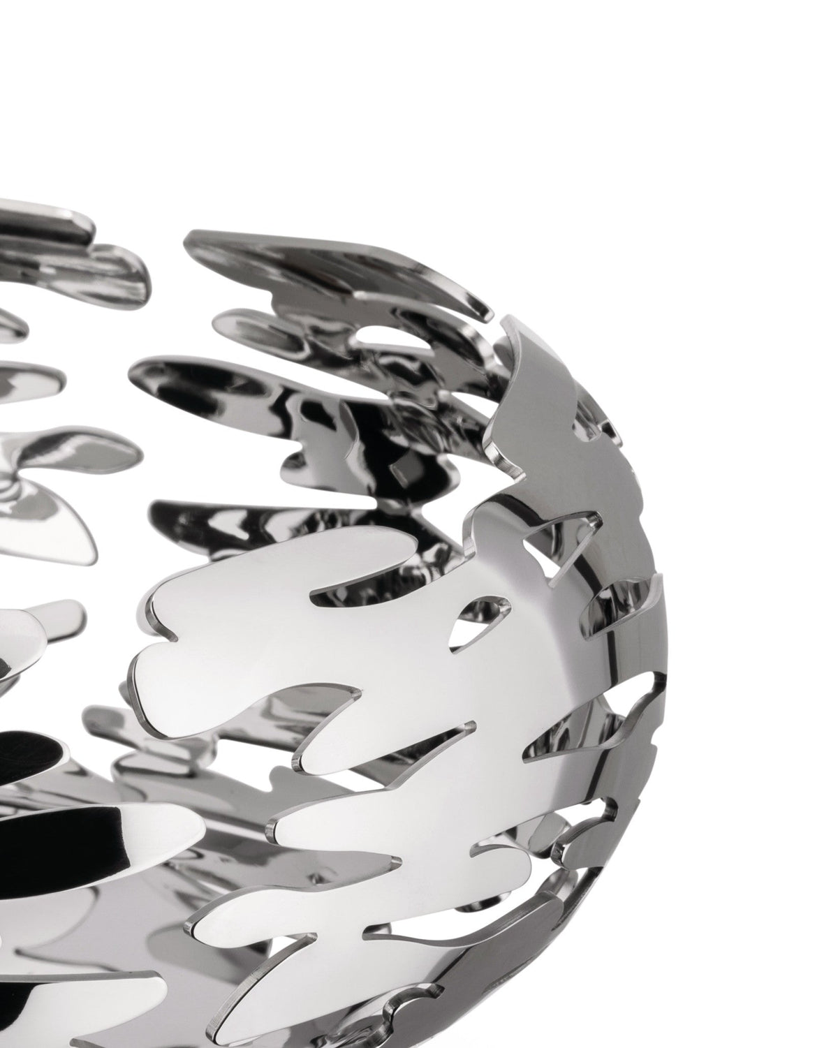 Alessi Barknest Silver Basket BM02