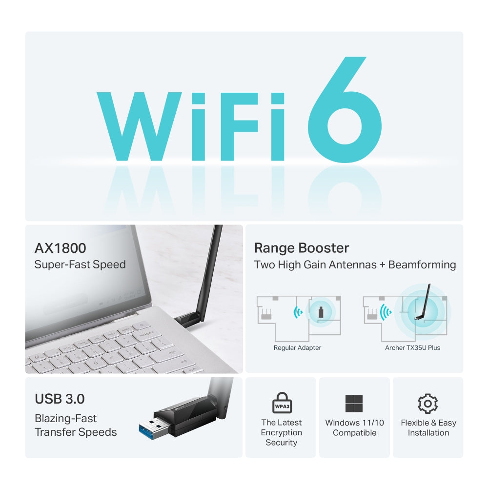 TP-LINK ARCHER TX35U PLUS NETWORK CARD