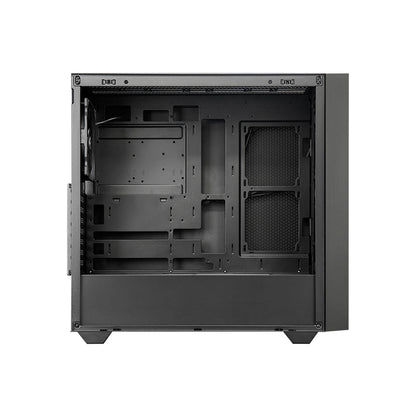 Chieftec Midi Tower GS-03B-BLK-OP, Schwarz Black