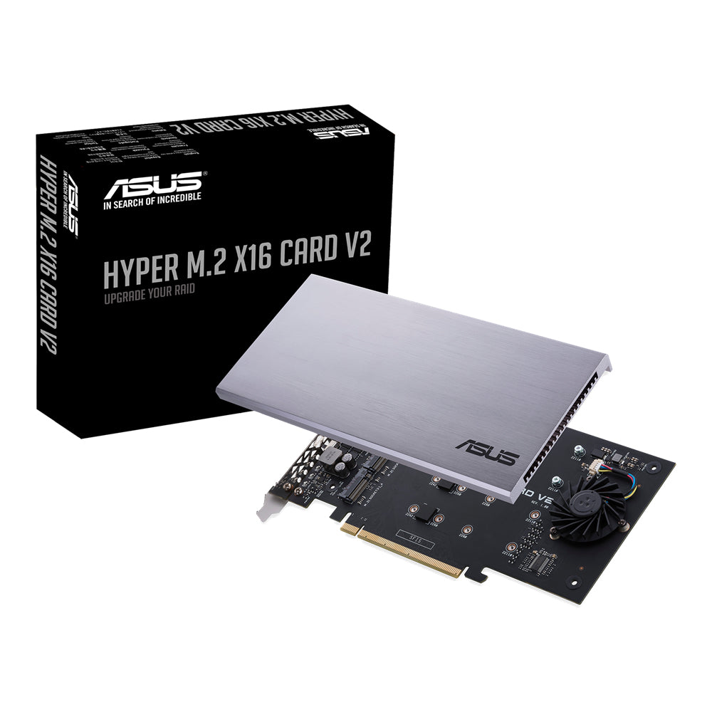Asus HYPER M.2 X16 CARD V2 PCIe Expansion Adapter
