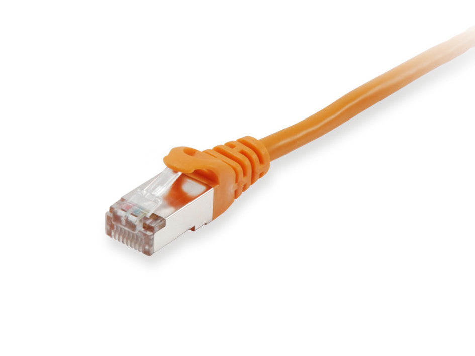 Equip Patchkabel Cat6A      S/FTP 2xRJ45 25.00m  orange LSZH Polybeutel