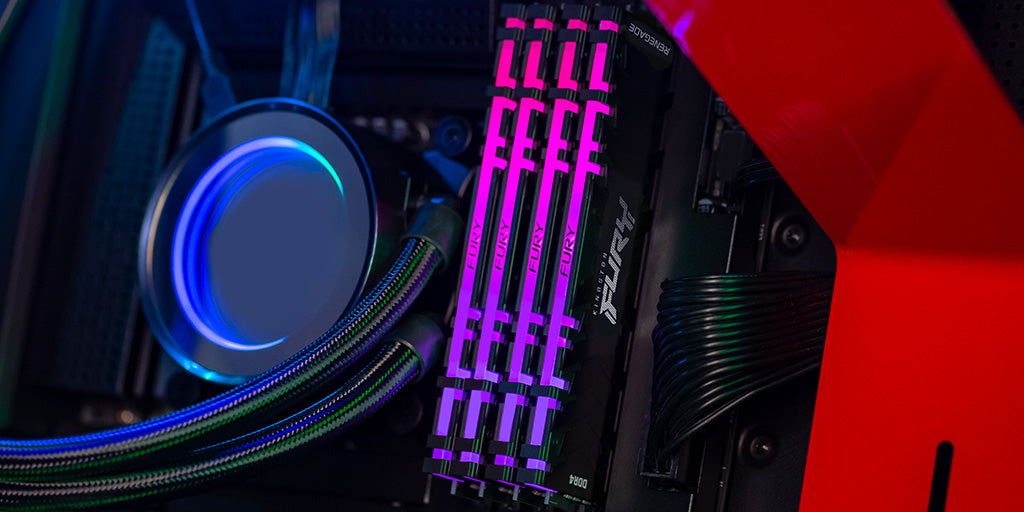 Kingston Technology FURY 16GB 3200MT/s DDR4 CL16 DIMM (Kit of 2) Renegade RGB