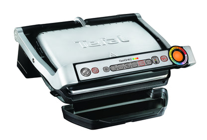 Tefal OptiGrill+ GC712D34 (silver/black, 2,000 Watt)