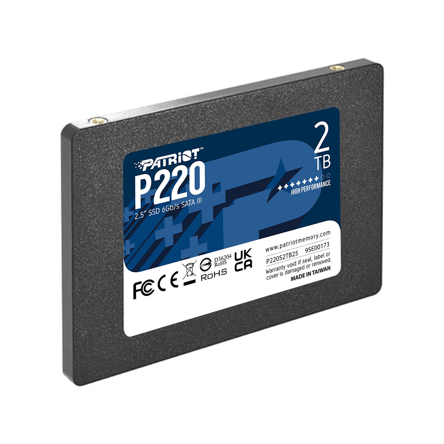 Δίσκος SSD Patriot Memory P220 2TB 2,5" Serial ATA III