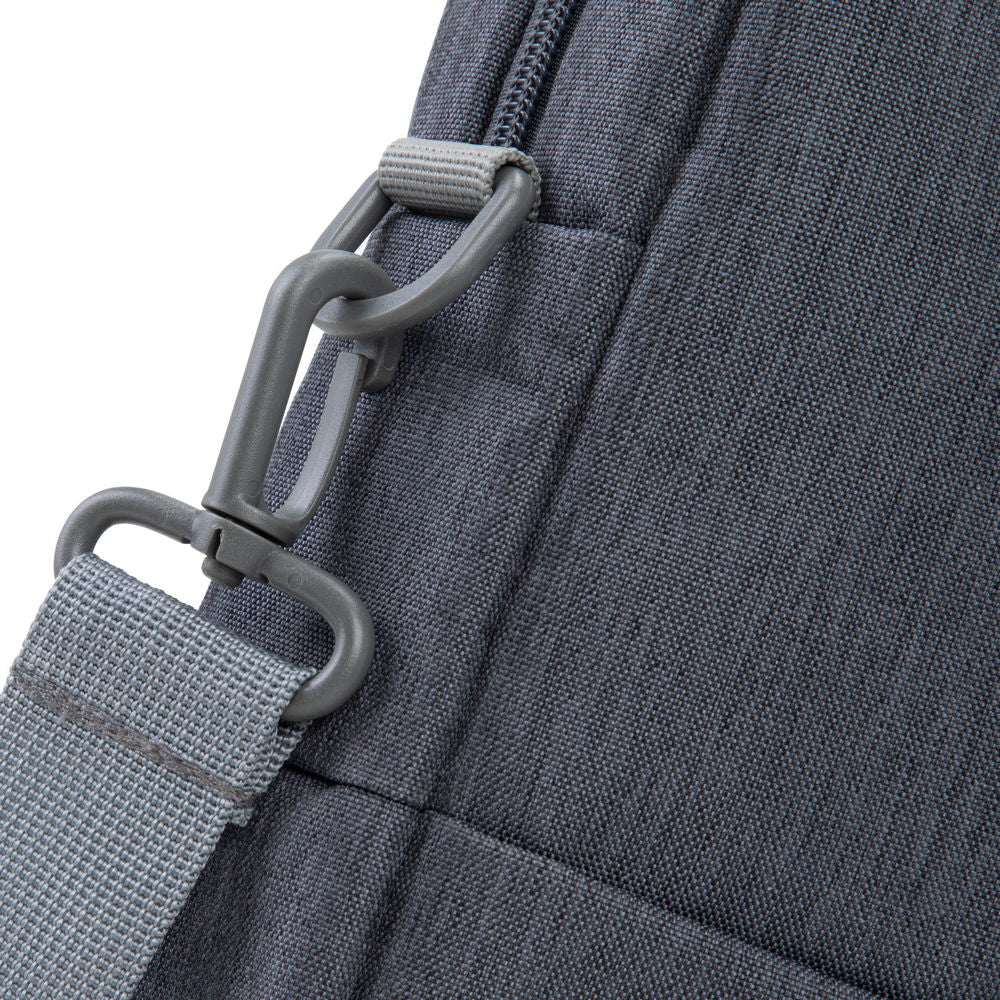 Riva NB Prater 15.6" Laptop Bag, Gray (Model 7532)