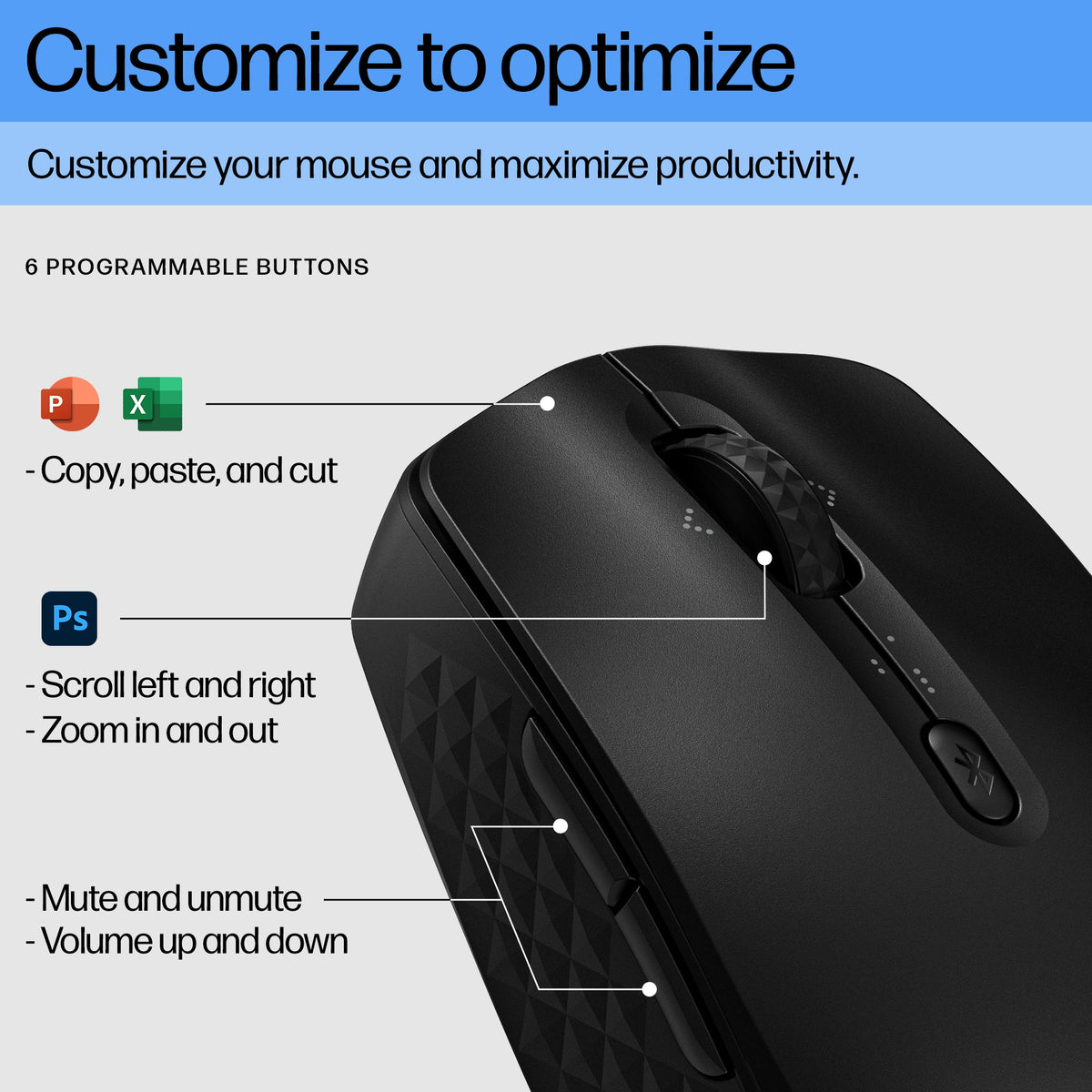 HP 420 Programmable Bluetooth Mouse
