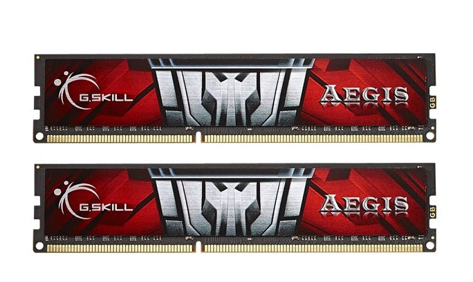 G.Skill Aegis F3-1600C11D-16GIS memory module 16 GB 2 x 8 GB DDR3 1600 MHz
